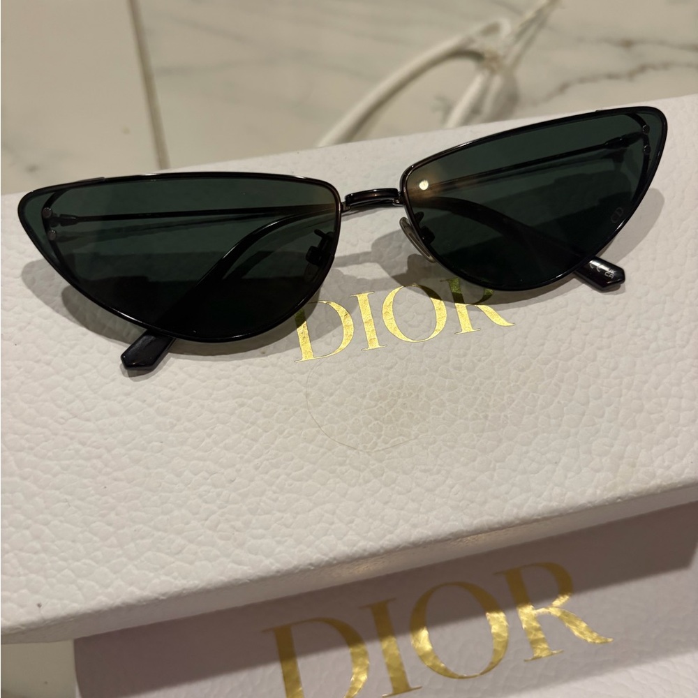 Dior Black Cat-Eye Sunglasses